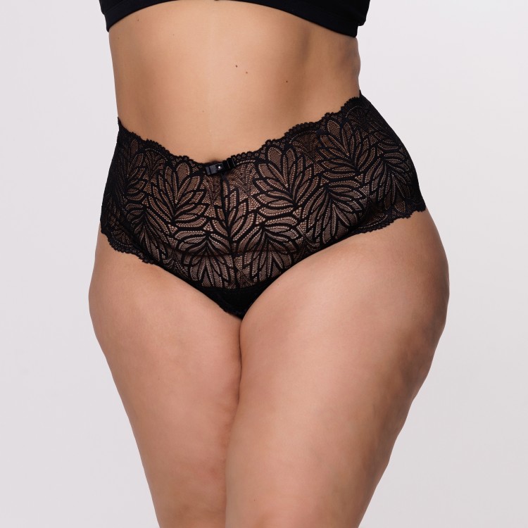 Caleçon Plus Size Renda  em Algodão Egípcio