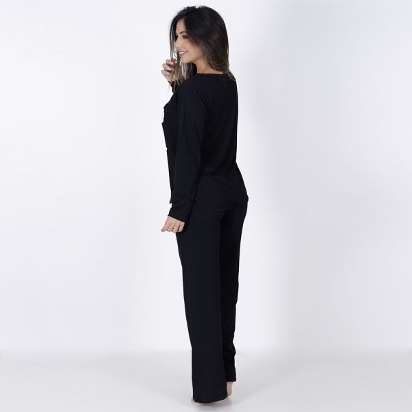 Pijama Longo 100% Algodão