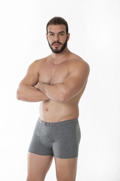 Cueca Boxer Adulto em Algodão Egípcio