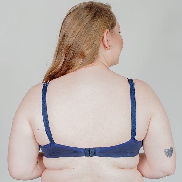 Sutiã em Algodão Egípcio sem Bojo com Alça Reforçada