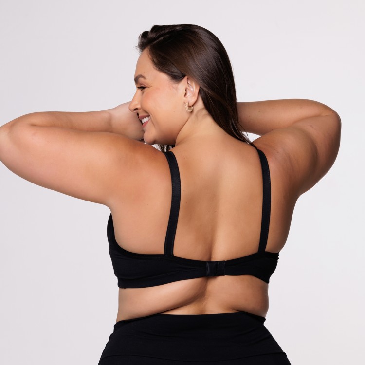 Sutiã em Algodão Egípcio sem Bojo com Alça Reforçada