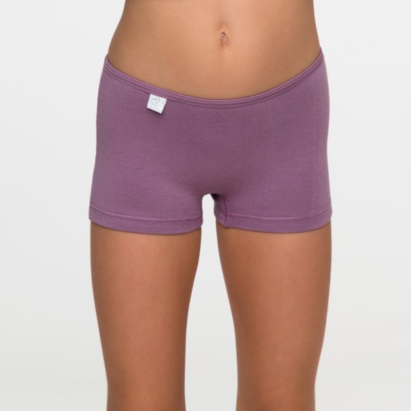 Cueca Feminina Infantil Satim de Algodão Egípcio