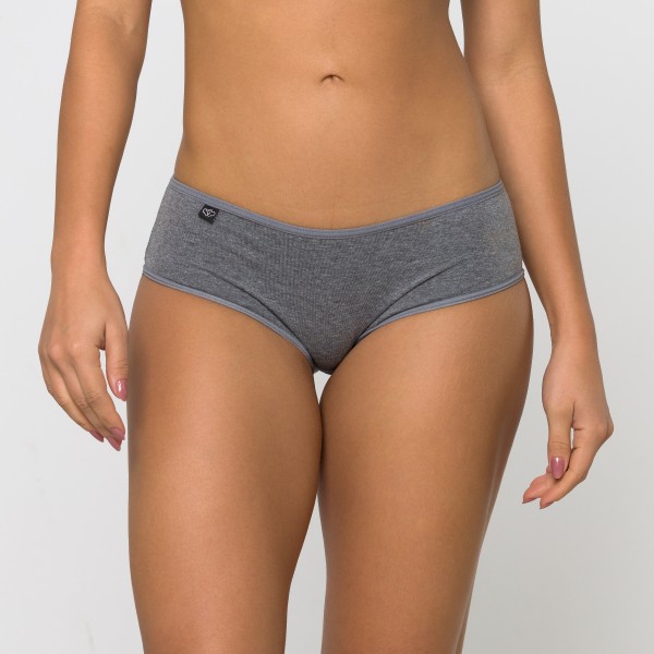 Calçola  em Algodão Egípcio mescla escuro