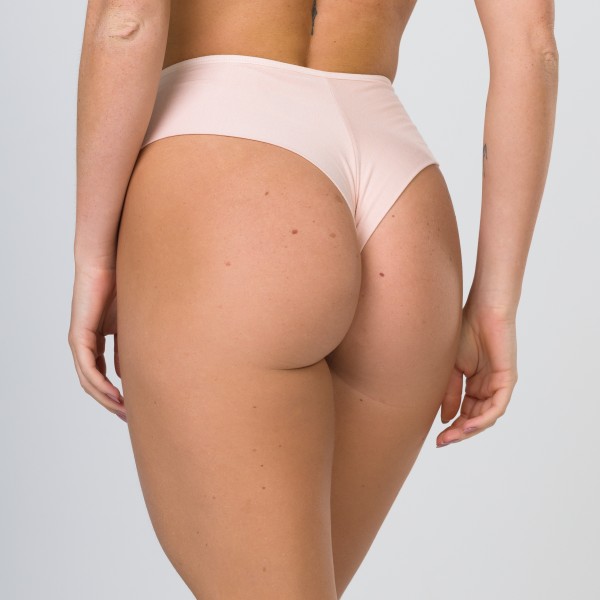 Calcinha Fio Duplo Nude c/média compressão