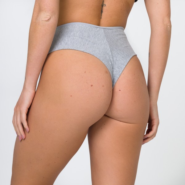 Calcinha Fio Duplo Mescla Claro c/média compressão