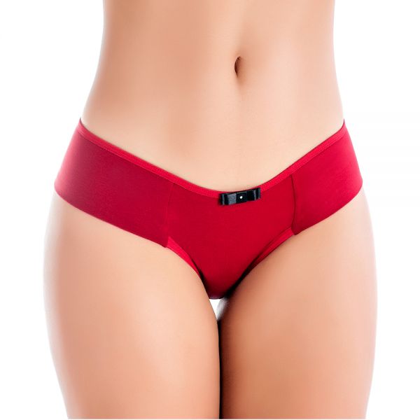 Tanga Lateral Dupla Rubi em Algodão Egípcio