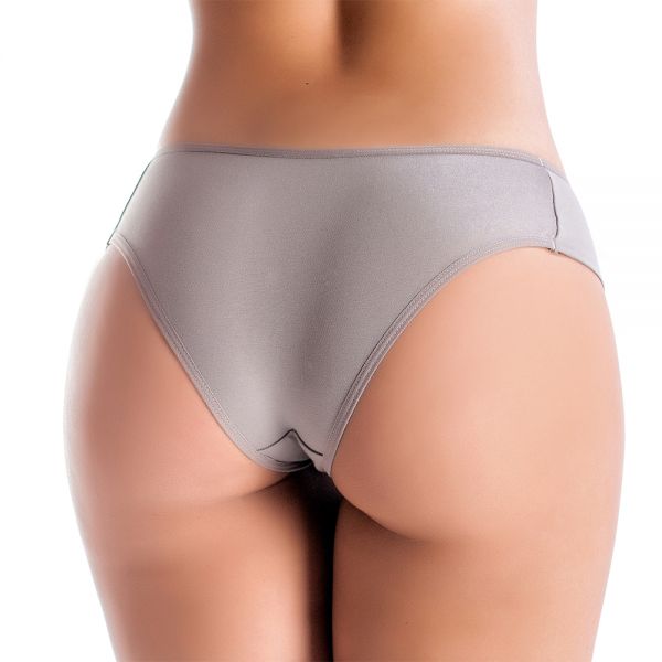 Tanga Lateral Dupla Areia em Algodão Egípcio