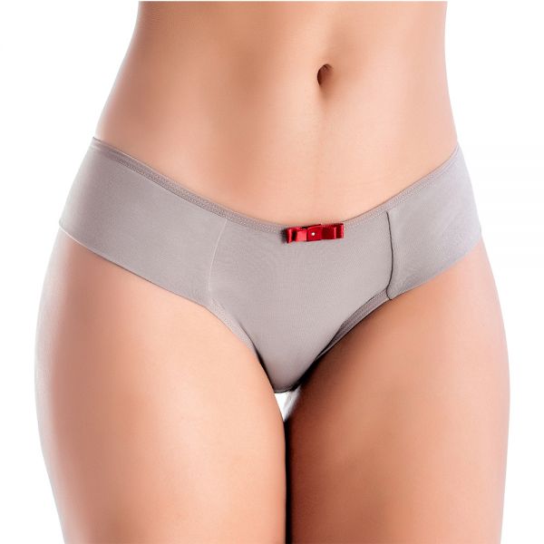 Tanga Lateral Dupla Areia em Algodão Egípcio